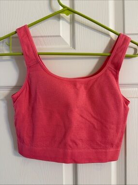 Jockey Coral Ribbed Scoop Sports Bra